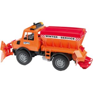 bruder Mercedes-Benz Unimog Winterdienst modelvoertuig 02572