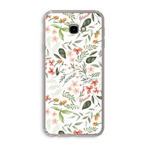 Sweet little flowers: Samsung Galaxy J4 Plus Transparant Hoesje