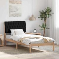 Bedframe met Gevoerd Hoofdgedeelte Bruin 90 x 190 cm Bedframe met Gevoerd Hoofdgedeelte Bruin 90 x 190 cm