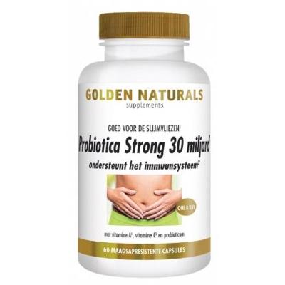 Golden Naturals Probiotica Strong 30 Miljard 60Capsules Golden Naturals Probiotica Strong 30 Miljard 60Capsules