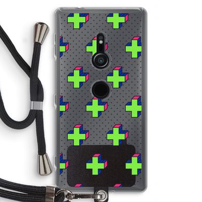 8-bit N°10: Sony Xperia XZ2 Transparant Hoesje met koord