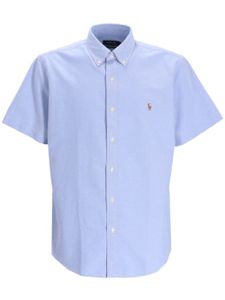 Polo Ralph Lauren chemise à motif Pony - Bleu