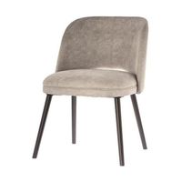 Riverdale Leeds eetkamerstoel grijs - thumbnail