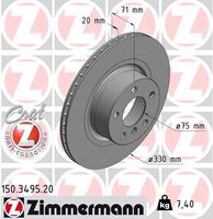 Remschijf Coat Z 150349520