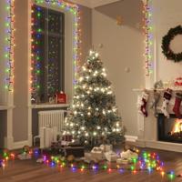 VidaXL Lichtslinger compact met 1000 led&apos;s meerkleurig 25 m pvc