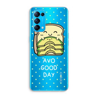 Avo Good Day: Oppo Find X3 Lite Transparant Hoesje