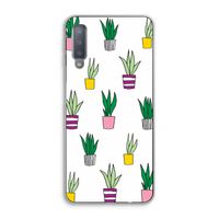 Sanseveria: Samsung Galaxy A7 (2018) Transparant Hoesje