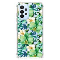 Samsung Galaxy A23 Case Orchidee Groen