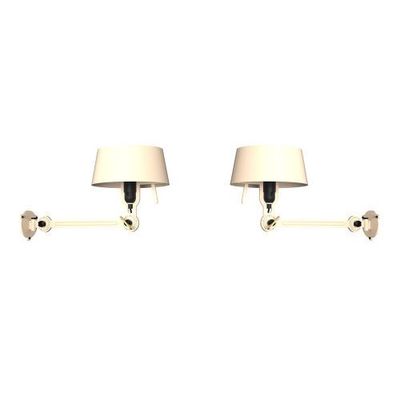 Tonone Bolt Bed Underfit Install Wandlamp Set van 2 - Creme Wit