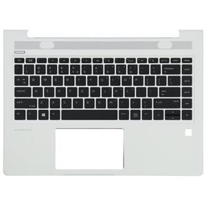 HP Laptop Toetsenbord Qwerty US + Top Cover Zilver