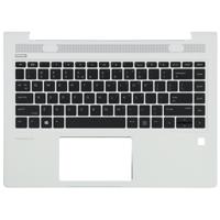 HP Laptop Toetsenbord Qwerty US + Top Cover Zilver - thumbnail