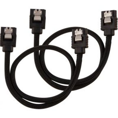 Corsair CC-8900248 SATA-kabel 2 stuks 0,3m Zwart