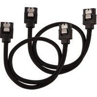 Corsair CC-8900248 SATA-kabel 2 stuks 0,3m Zwart Corsair CC-8900248 SATA-kabel 2 stuks 0,3m Zwart