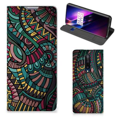 OnePlus 8 | Hoesje met Magneet | Aztec