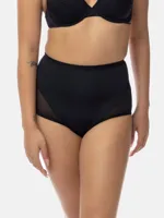 Corrigerende taille slip dames - Medium Control - Buik corrigerende naadloze shapewear - M - Zwart - Onderbroek - Ondergoed- Corrigerend ondergoed