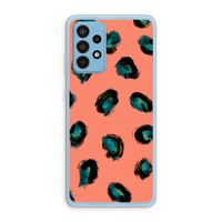 Pink Cheetah: Samsung Galaxy A52 Transparant Hoesje