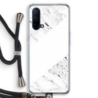 Biggest stripe: OnePlus Nord CE 5G Transparant Hoesje met koord