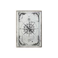 Wandspiegel Home ESPRIT Zwart Gouden Vintage 60 x 4 x 90 cm