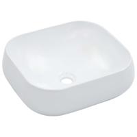 VidaXL Wastafel 44,5x39,5x14,5 cm keramiek wit