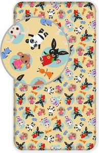 Bing Bunny Hoeslaken Friends - Eenpersoons - 90 x 200 cm - Geel