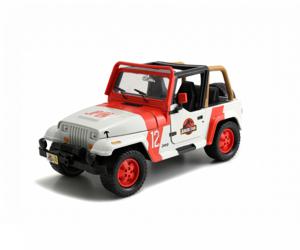 Jurassic World Diecast Model 1/24 1992 Jeep Wrangler