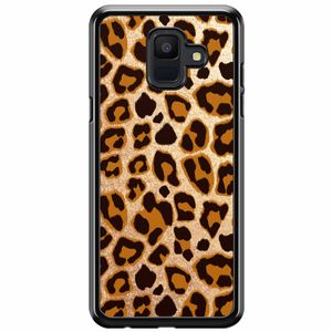 Samsung Galaxy A6 2018  hoesje - Luipaard print