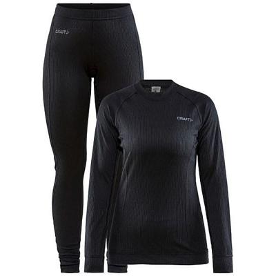 Craft Core Dry thermo onderkleding set zwart dames