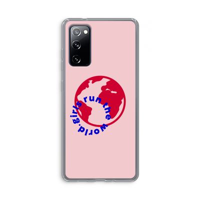 Run The World: Samsung Galaxy S20 FE / S20 FE 5G Transparant Hoesje