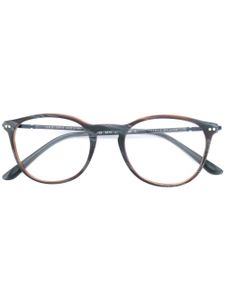 Giorgio Armani lunettes de vue rondes - Gris