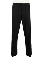 Wales Bonner pantalon Seine en laine - Noir