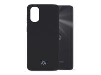 Mobilize Mobilize Rubber Gelly Case Motorola Moto G22 Matt Black