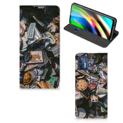 Motorola Moto G9 Plus Stand Case Badges