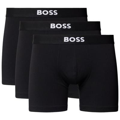 Boss ONE boxershorts 3-pack zwart