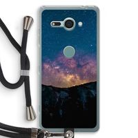 Travel to space: Sony Xperia XZ2 Compact Transparant Hoesje met koord