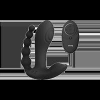 VIVE by Shots Kata - Pulse Wave Vibrerende Dubbele Penetratie Vibrator - Zwart