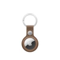 Apple Finewoven Key Ring AirTag sleutelhanger Apple AirTag Taupe - thumbnail