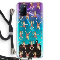Gymboys: Oppo A92 Transparant Hoesje met koord