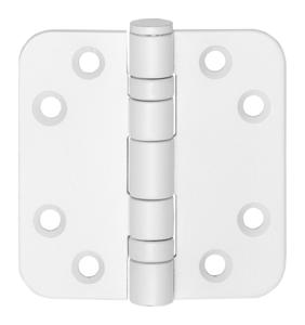 Kogelscharnier BASICS LBSA7676 afgerond - wit