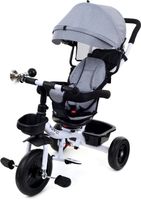 Viking Choice  Kinderdriewieler kinderfiets met zonnevizier - grijs - thumbnail