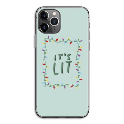 It's Lit: iPhone 11 Pro Transparant Hoesje