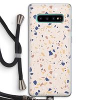 Terrazzo N°23: Samsung Galaxy S10 Plus Transparant Hoesje met koord Terrazzo N°23: Samsung Galaxy S10 Plus Transparant Hoesje met koord