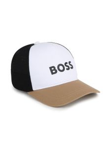 BOSS Kidswear casquette à logo imprimé - Blanc