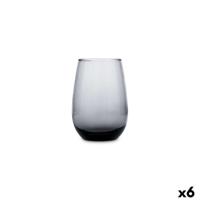 Glas Luminarc Maine Grijs Glas 370 ml (6 Stuks)