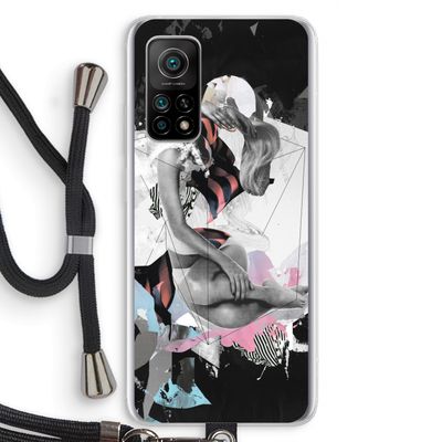 Camouflage de sommeil: Xiaomi Mi 10T 5G Transparant Hoesje met koord