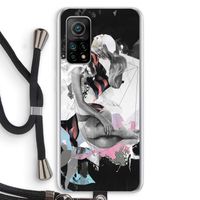 Camouflage de sommeil: Xiaomi Mi 10T 5G Transparant Hoesje met koord