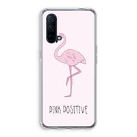 Pink positive: OnePlus Nord CE 5G Transparant Hoesje