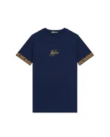 Malelions Venetian T-Shirt Heren Donkerblauw - Maat XS - Kleur: Donkerblauw | Soccerfanshop