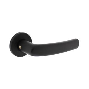 Intersteel DeurklinkDenham aluminium zwart Ø 5cm - 0023.006002