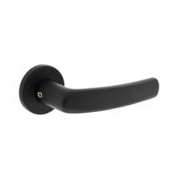 Intersteel DeurklinkDenham aluminium zwart Ø 5cm - 0023.006002