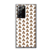 Poop emoji: Samsung Galaxy Note 20 Ultra / Note 20 Ultra 5G Transparant Hoesje